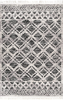 nuLOOM Ansley Soft Lattice Textured Tassel Area Rug, 10' x 14', Grey