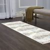 Home Dynamix Boho Makenna Rug, 1'6"x7'2" Runner, Ivory/Red/Blue