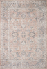 Loloi II Skye Collection Area Rug, 18" x 18" Sample, Gold/Blush