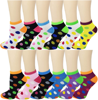 12 Pairs Christmas Socks Women Low Cut