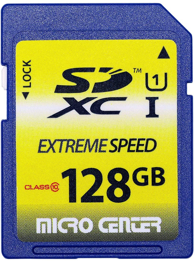 Class 10 SDHC Flash Memory Card SD Card by Micro Center