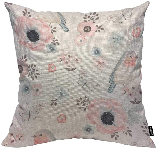 Throw Pillow Cushion Covers Decorative Square Accent Pillow Case 18 x18 inch