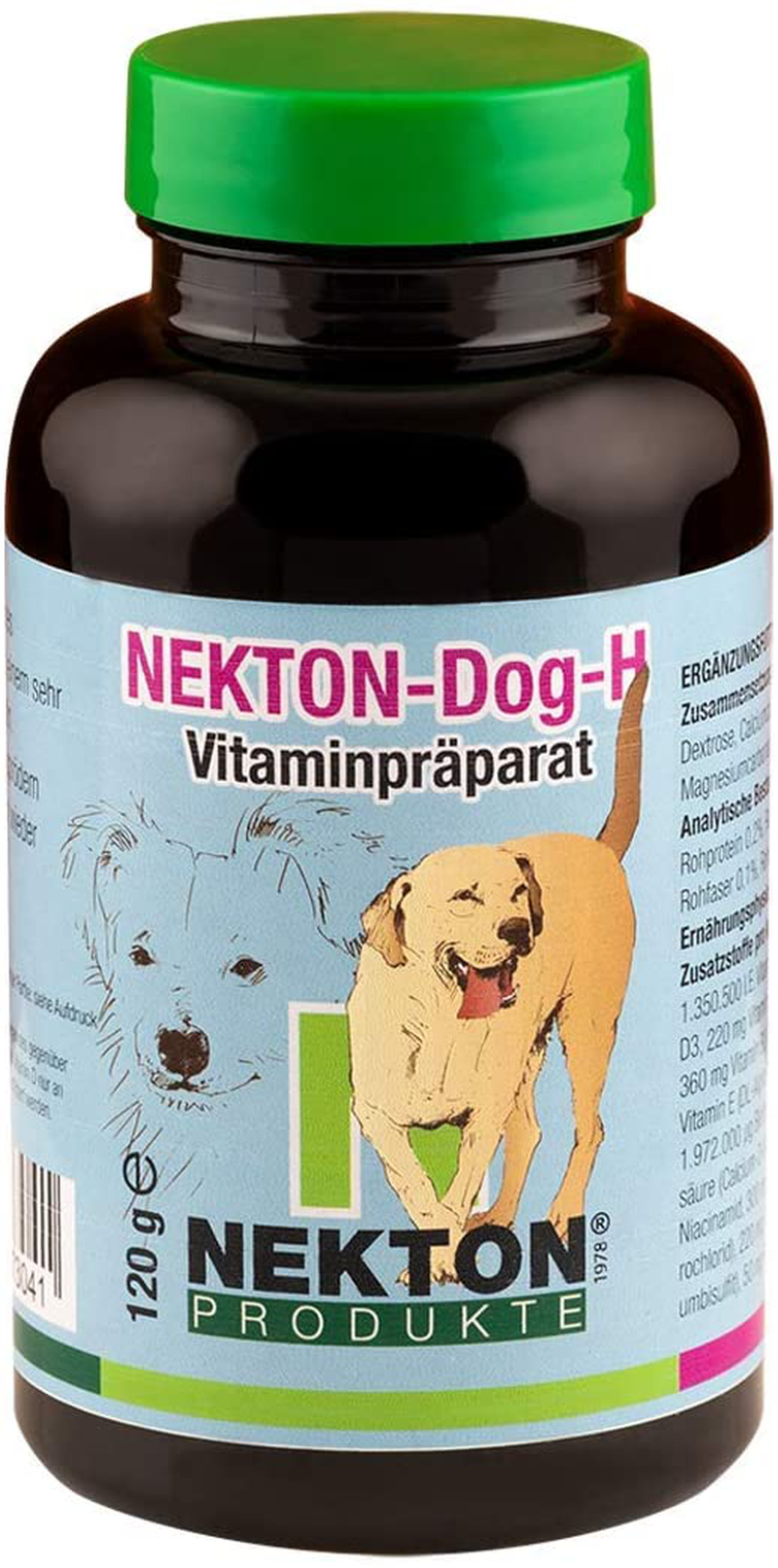 Nekton-Dog-H Premium Vitamin Compound to Improve Skin and Coat in All Dogs