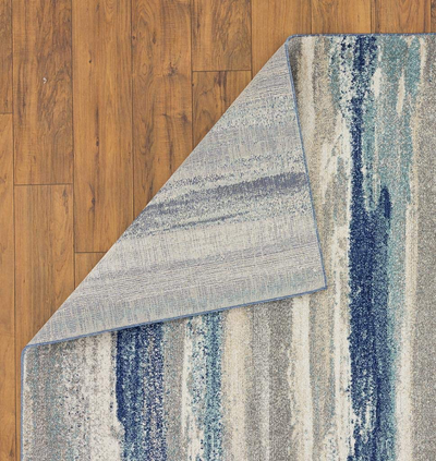 Luxe Weavers Rug – Modern Abstract Area Rug, 9085 Turquoise 6x9