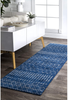 nuLOOM Moroccan Blythe Runner Rug, 2' 8" x 8', Blue