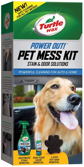 Turtle Wax 50692 Power Out Pet Mess Kit