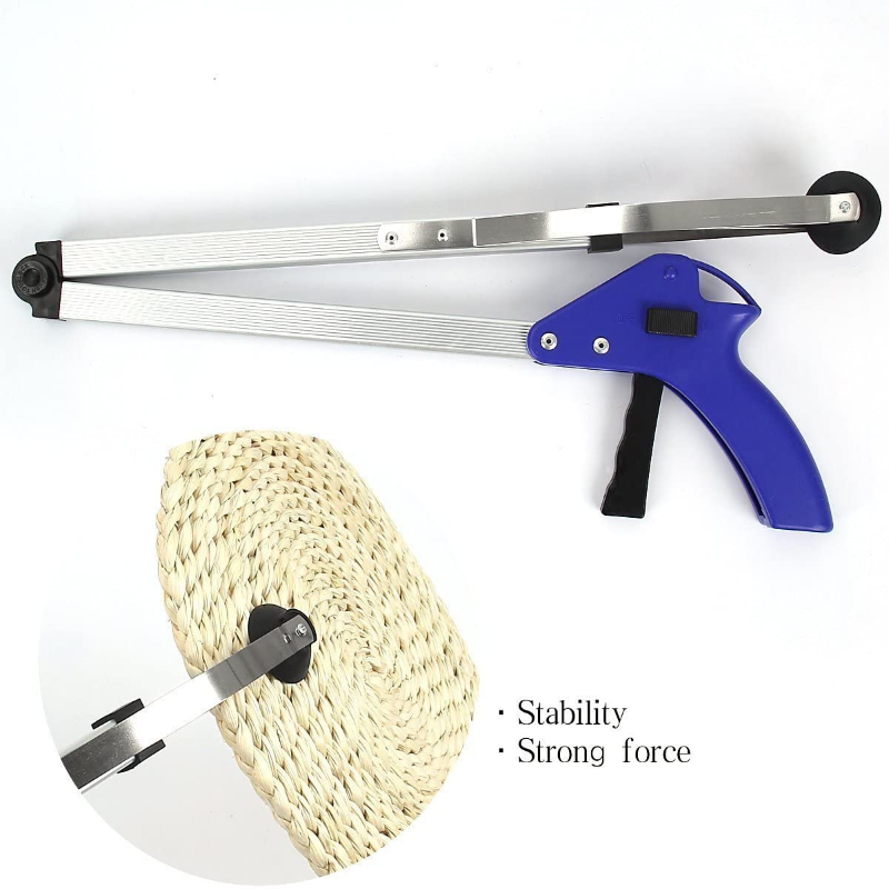 32" Extra Long Folding Reaching Grabber Claw Heavy Duty Mobility Aid Arm