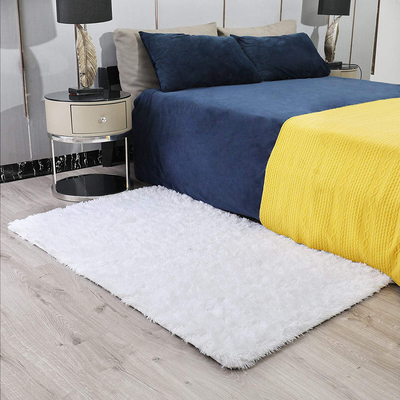 Ophanie 3 x 5 Feet White Rugs for Bedroom Fluffy, Girls Kids Baby Shaggy Shag Fuzzy Soft Carpet, Plush Bedside Area Rug, Indoor Floor Room Carpet for Teen Dorm Home Decor Aesthetic, Nursery