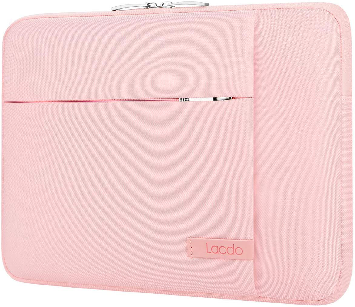 Lacdo 13 inch Laptop Sleeve Case for 13 inch New MacBook Pro A2338 M1 A2251 A2289 A2159 A1989 A1706 A1708 | 13 inch New MacBook Air A2337 M1 A2179 A1932 | 12.9" iPad Pro 5th 4th 3rd Computer Bag,Black