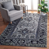 Safavieh Vintage Hamadan Collection VTH211F Oriental Traditional Persian Non-Shedding Stain Resistant Living Room Bedroom Area Rug, 2'7" x 5', Light Grey / Dark Grey