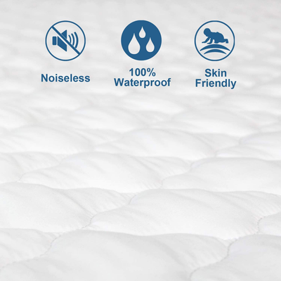 SPRINGSPIRIT Mattress Protector Waterproof Full XL Size, Breathable & Machine Washable Full XL Mattress Pad Cover Quilted Fitted with Deep Pocket up to 14" Depth