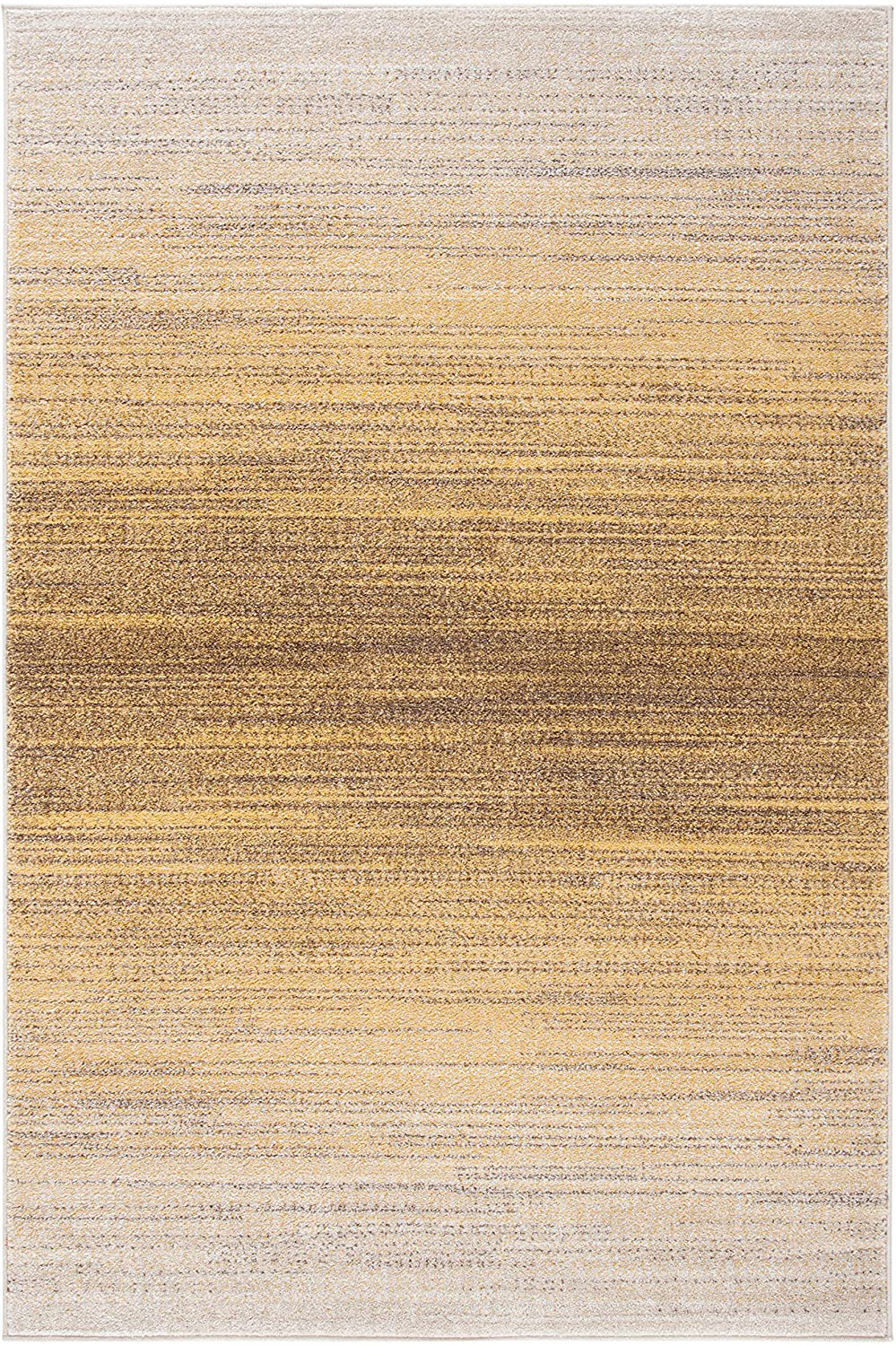 Safavieh Adirondack Collection ADR142D Modern Ombre Accent Rug, 2'6" x 4', Gold / Ivory