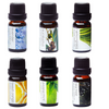 6 Pack 10ML 100% Pure Therapeutic Grade Oils Kit- By PURE AROMA 