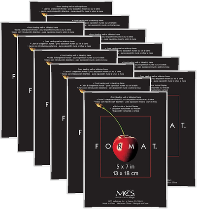 MCS Format Frames, 5 x 7 in, White