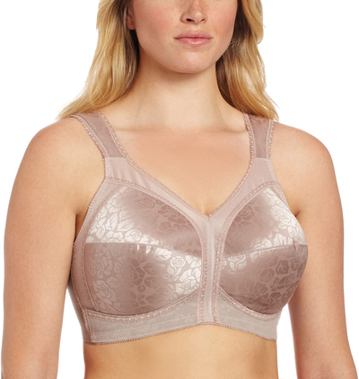 Playtex Women's 18 Hour Original Comfort Strap Full Coverage Bra Us4693, Available in Single and 2-Packs