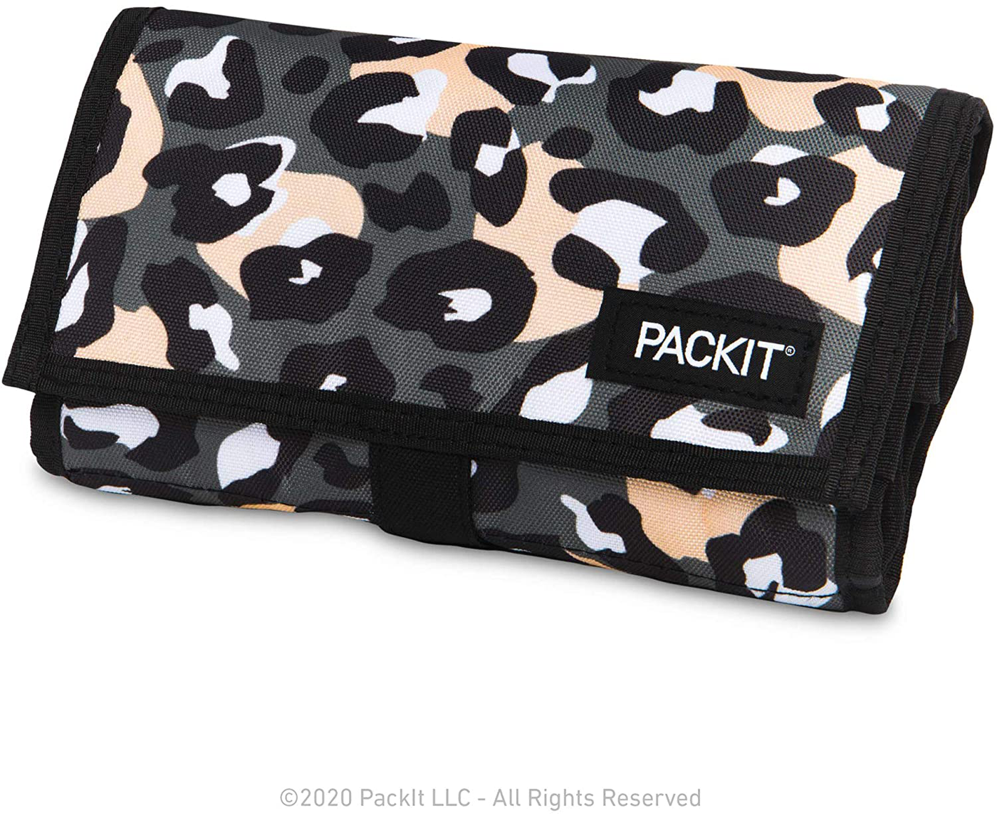 PackIt Freezable Lunch Bag with Zip Closure, Classic Camo