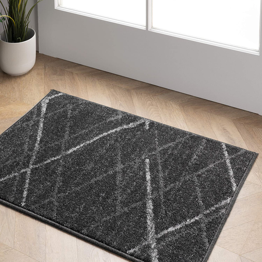 nuLOOM Thigpen Contemporary Area Rug, 3' x 5', Dark Grey