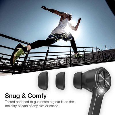 True Wireless Earbuds - Bluetooth 5.0 in-Ear Headphones - Compatible with iPhone & Android Phones