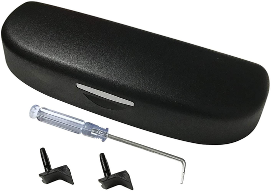 LFOTPP Car Sunglasses Sun Glass Holder Case Eyeglasses Storage Box for 2018+ CRV CR-V, Interior Accessories Autos Parts (Black A Style)