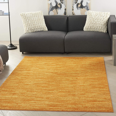 Nourison Essentials Solid Contemporary Sunburst 6' X 9' Area Rug , 6' X 9'