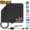 HDTV Antenna Support 4K 1080P Up to 330 Miles Range Digital Antenna with Amplifier Signal Booster