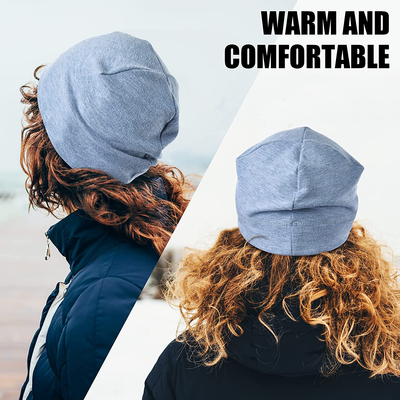 KPwarm Winter Beanie for Men Women, Warm Chunky Soft Fleece Military Tactical Skull Caps, Lightweight Running Thermal Hat