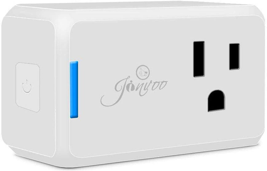 Wi-Fi Smart Plug Wireless Mini Outlet with Schedule Compatible with Alexa Echo, Works with Google Home
