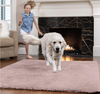 Gorilla Grip Original Ultra Soft Area Rug, 2x4 FT, Many Colors, Luxury Shag Carpets, Fluffy Indoor Washable Rugs for Kids Bedrooms, Plush Home Decor for Living Room Floor, Nursery, Bedroom, Dusty Rose