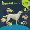 MOKAI Omega 3 Fish Oil for Dogs and Cats | Dog Fish Oil Omega 3 Fatty Acid Supplements with EPA + DHA and Vitamin E A and D3 for Dog Shedding, Itch Relief for Dogs, and Dog Allergy Relief