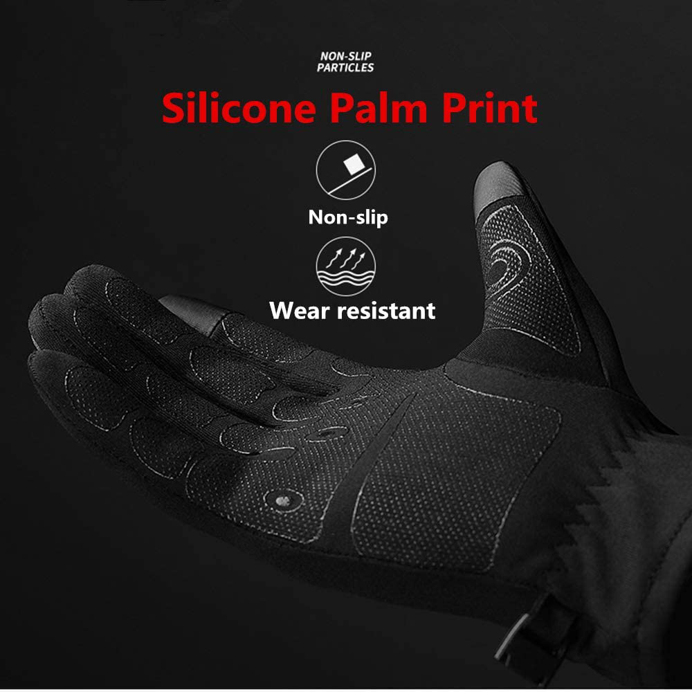 Jerry Golf Glove Men & Women Touch Screen Lightweight Running Gloves & No-Slip Grip Technology & Sweat Wicking Properties Weather Workout Gloves