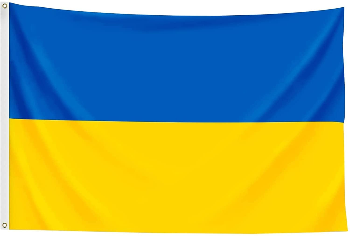 Mini Ukraine Flags 5'' x 8'' - UV Fade Resistant - Multiple Varieties