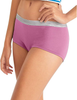 Hanes Women's Cool Comfort Sporty Microfiber Boyshort Underwear, 6 Pack