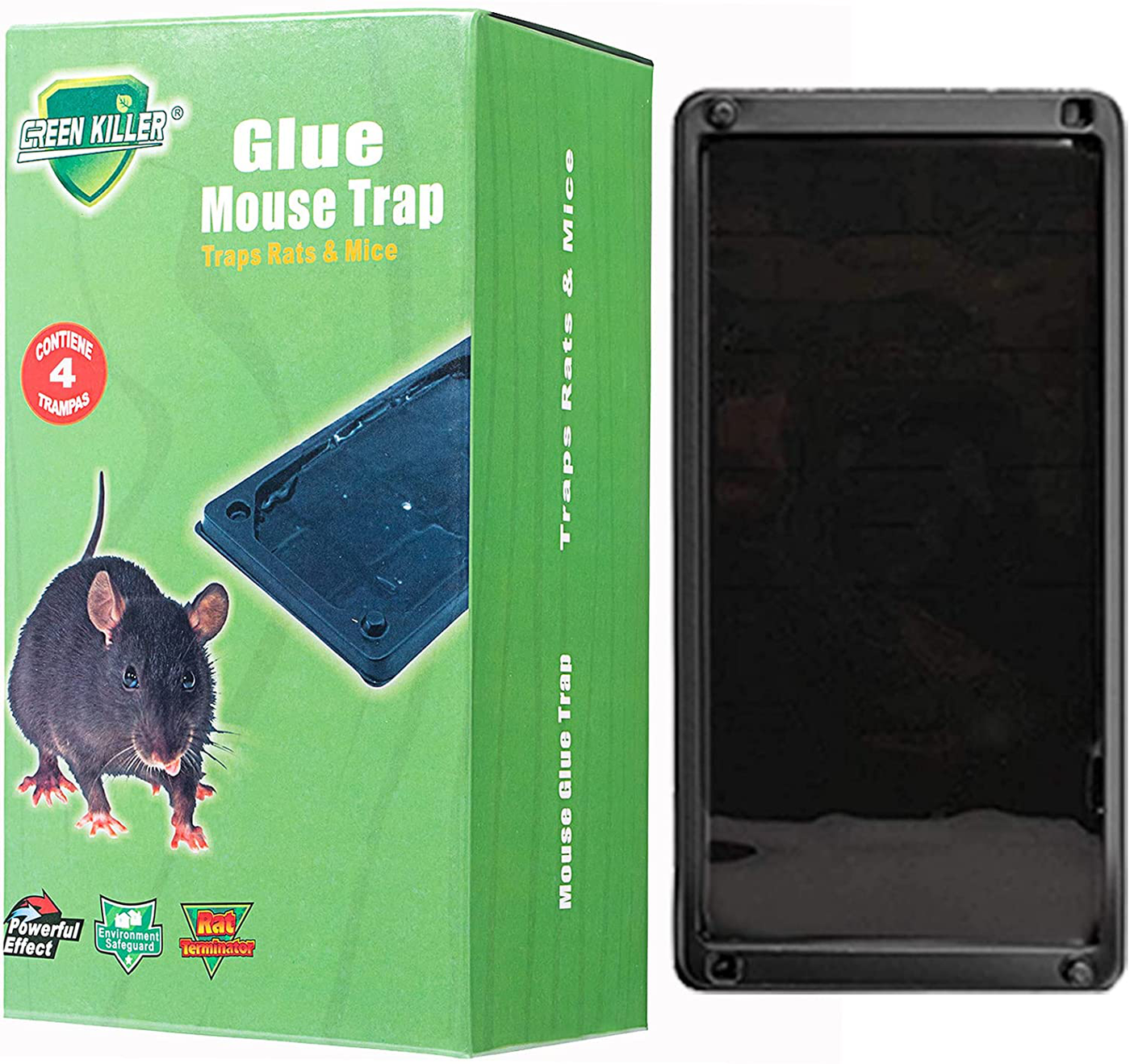 Mouse Traps,Rat Traps,Mouse Traps Indoor,Rat Traps for House,Mouse Glue Traps,Mice Traps for House,Sticky Traps, Glue Boards Professional Strength That Work Capturing Indoor and Outdoor Rat