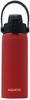 New Aquatix (Red, 21 Ounce) Pure Stainless Steel Double Wall Vacuum Insulated Sports Water Bottle Convenient Flip Top Cap with Removable Strap Handle - Keeps Drinks Cold 24 hr/Hot 6 hr