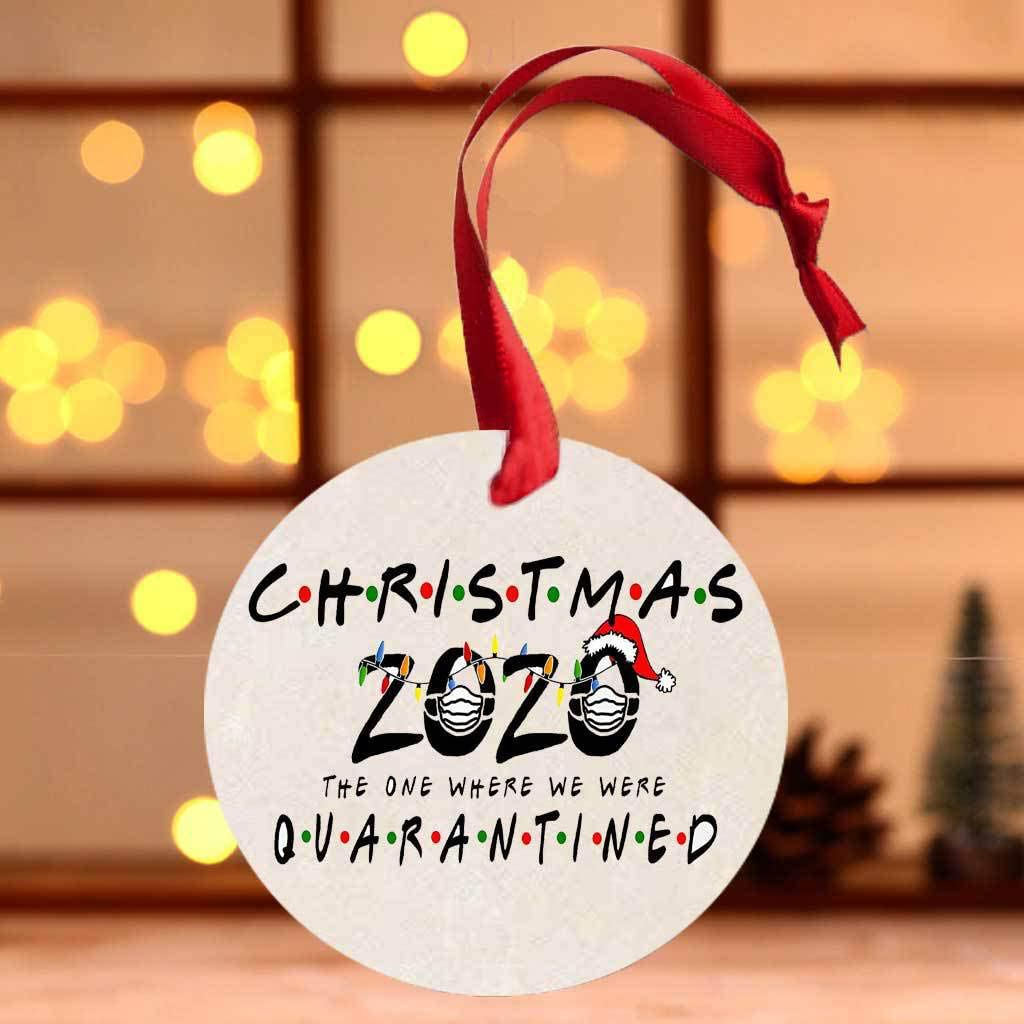 Christmas Ornaments Xmas Tree Decorations Ceramics Crafts Hanging Ornaments a Year to Remember