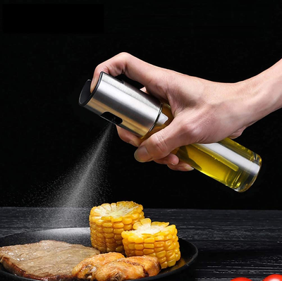 Oil Sprayer Mister for Cooking Olive Oil Spritzer for Air Fryer Vinegar Vegetable Oil Dispenser Portable Mini Kitchen Gadgets for Salad/Baking/Grilling/BBQ