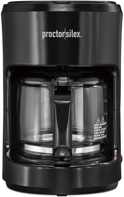 Proctor Silex 10-Cup Coffee Maker, Works with Smart Plugs That Are Compatible with Alexa