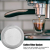 Espresso Filter Basket 58mm, Single Layer Double Doses Stainless Steel Filter Basket, Coffee Maker Accessories