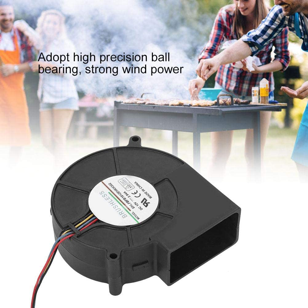 Small Electric Portable BBC Fan Air Blower for Outdoor Camping Hiking Picnic Trip Grill Cooking Tool