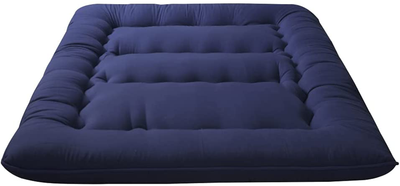 Futon Mattress Twin Size Japanese Floor Mattress, Thicken Tatami Mat Sleeping Pad Roll Up Mattress Guest Mattress Foldable Couch Bed Mattress Pad, Green