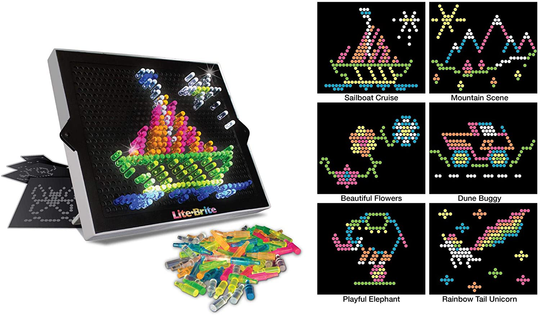 Basic Fun Lite-Brite Ultimate Classic Retro and Vintage Toy, Gift for Girls and Boys, Ages 4+