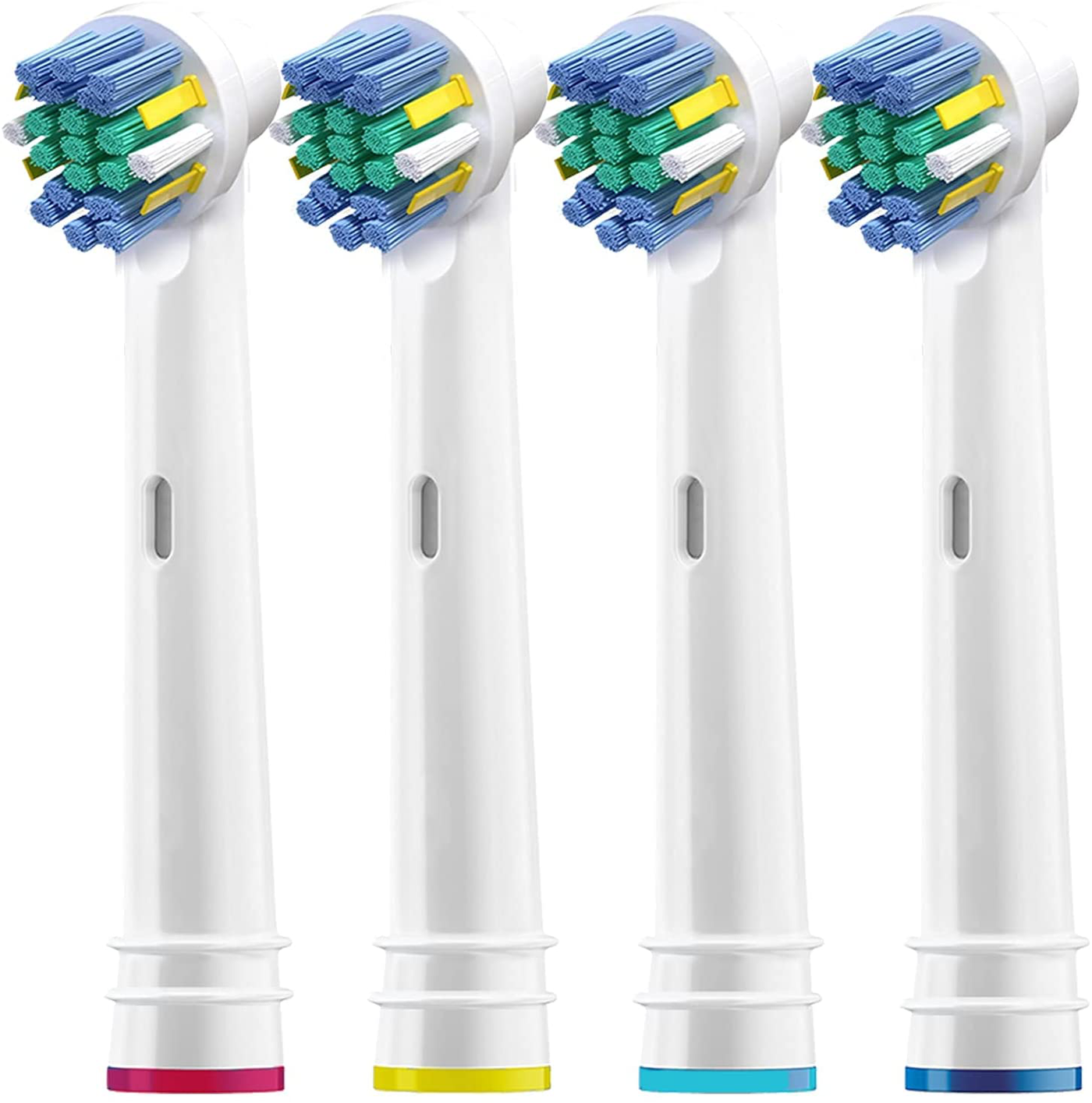 Replacement Brush Heads for Oral B Braun- Compatible with Oral-B White, Power, Clean, Kids, Soft, Black, Action, and more