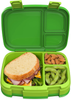 Bentgo Fresh – Leak-Proof, Versatile 4-Compartment Bento-Style Lunch Box with Removable Divider, Portion-Controlled Meals for Teens and Adults On-The-Go – BPA-Free, Food-Safe Materials (Green)