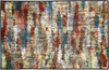 Brumlow Mills Rustic Abstract Bohemian Contemporary Colorful Print Pattern Area Rug for Living Room Decor, Dining, Kitchen Rugs, Bedroom or Entryway Rug, 2'6" x 3'10", Earthtones