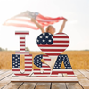 4th of July Table Sign - Independence Day Centerpiece