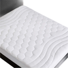 Bedsure Short Queen Mattress Pad Deep Pocket - Quilted Mattress Cover for Short Queen Bed PillowTop Mattress Protector, Fitted Sheet Mattress Cover, 60x75 inches, White