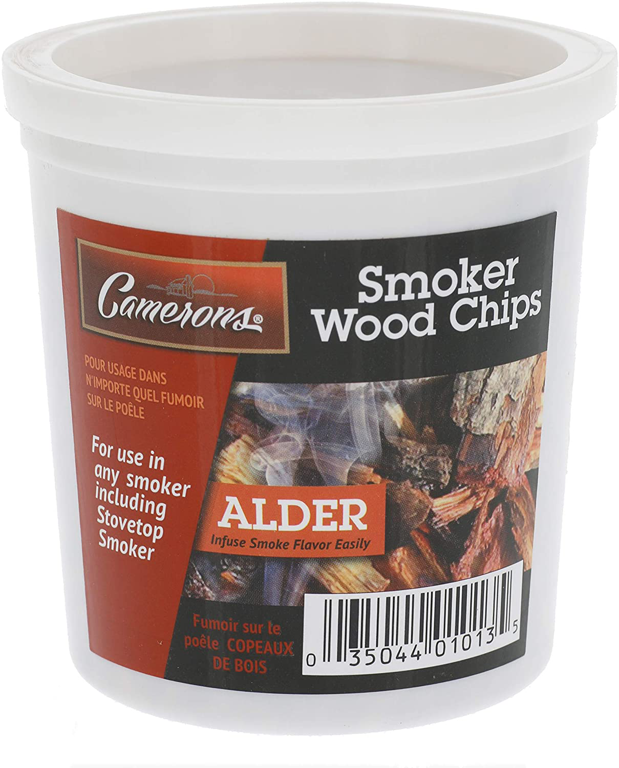 Camerons Smoking Chips- Kiln Dried, 100 Percent Natural Extra Fine Wood Smoker Sawdust Shavings (Apple, 1 Pint) (0.473176 L)