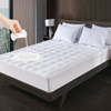 Mattress Pad Cover Queen Size Cooling Mattress Topper Pillow Top Cotton Upper Layer with Polyester Fill Quilted Fitted Mattress Protector 8"-21" Deep Pocket
