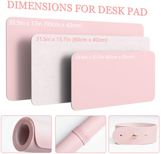 Writing Desk Pad Protector, Anti-Slip Thin Mousepad for Computers,Office Desk Accessories Laptop Waterproof Desk Protector for Office Decor and Home