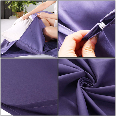 Camping Sleeping Bag Liner Lightweight Portable Clean Travel Sheet Sack for Hotel Train Trip Hiking Camping Outdoor Picnic